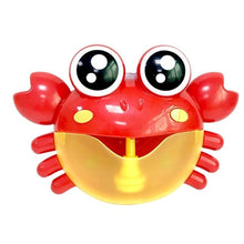 Load image into Gallery viewer, Baby Bath Toy Bubble Crabs Funny Music Bath Bubble Maker Pool Swimming Toys Pool Bathtub Soap Machine Toys for Children Kids