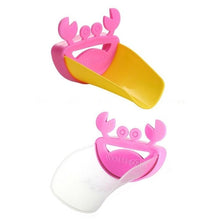 Load image into Gallery viewer, 1 PC Cartoon Crab Kids Hand Washing Extender Toddler Faucet Baby Tubs Sink Tap for children